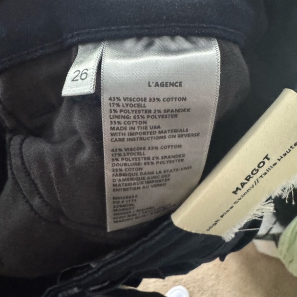 L'AGENCE Margot High-Rise Skinny Jeans Size 26 NWT - Picture 13 of 16